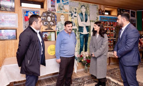 Yelo Bank visits families of martyrs and veterans in Shamakhi