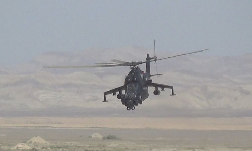 Rusiyada hərbi helikopter qəzaya uğrayıb