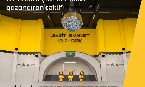 Yelo Bank 12% gəlir təklif edir!