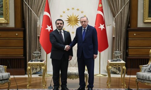 Ərdoğan Suriya XİN başçısını qəbul edib