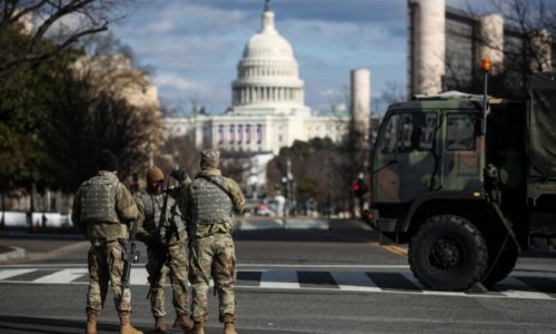 Тысячи бойцов Нацгвардии США переброшены в Вашингтон для охраны инаугурации Трампа