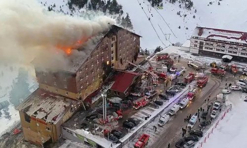 Death toll in Turkish hotel fire climbs to 76 — interior minister