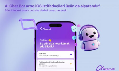 Услуга Azercell «AI Chat Bot», базирующаяся на технологии