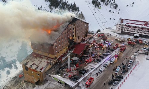 В Турции арестовали хозяина сгоревшего отеля на горнолыжном курорте