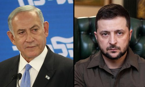 Zelenski Netanyahuya zəng edib