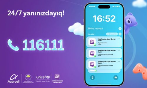 “Azərbaycan Uşaq Qaynar Xətt Xidməti” 2024-cü il üzrə hesabatını açıqlayıb