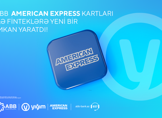 ABB bizneslərin AMEX kartları ilə ödəniş imkanlarını genişləndirdi!