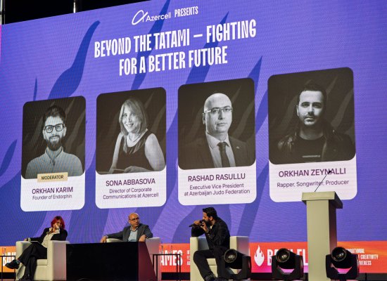 Azercell tərəfdaşlığı ilə keçirilən “Baku Flames” festivalı dünyanın aparıcı reklam və
yaradıcılıq sahəsinin mütəxəssislərini bir araya gətirdi