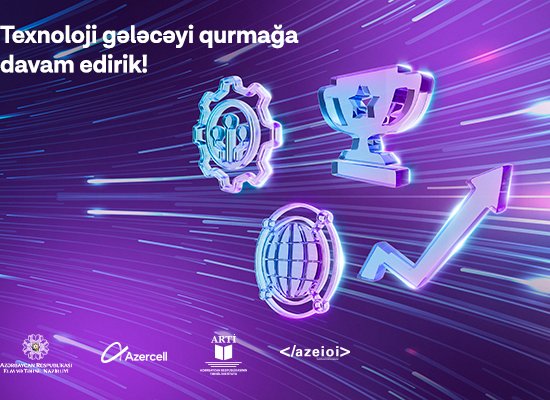 Azercell’s support for young talents leads to another international success
Azerbaijani student wins medal at the Asia-Pacific Informatics Olympiad