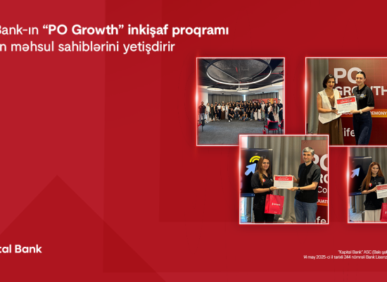 Программа развития «PO Growth» от Kapital Bank готовит будущих менеджеров по продукту