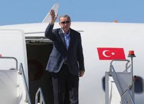 Ərdoğan İƏT Zirvəsində iştirak üçün Azərbaycana gəlib