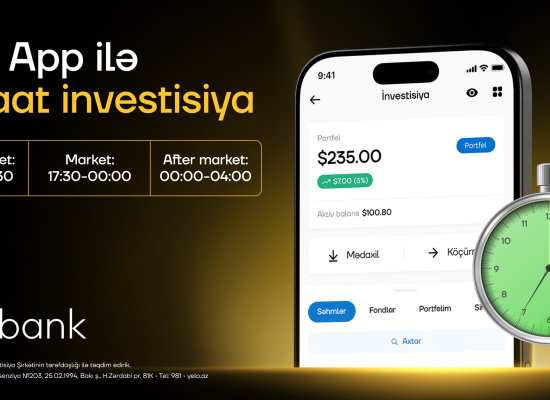 
Yelo Invest-də limit sifarişi funksiyası aktiv oldu