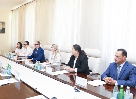 Səhiyyə Nazirliyi Pfizer nümayəndələri ilə görüşü