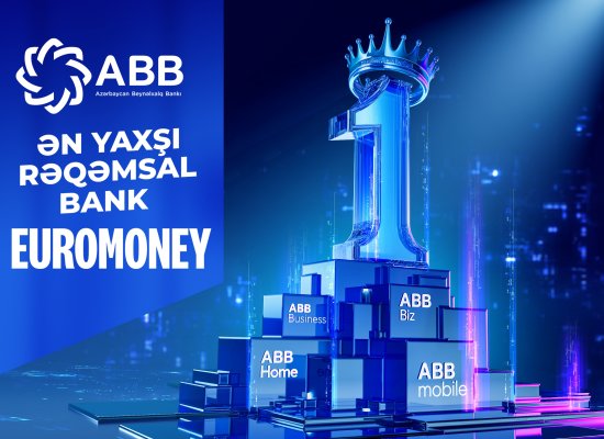 “Euromoney” ABB-ni “İlin ən yaxşı rəqəmsal bankı” seçdi!