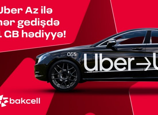 “Bakcell” və “Uber” tərəfdaşlığı genişlənir
