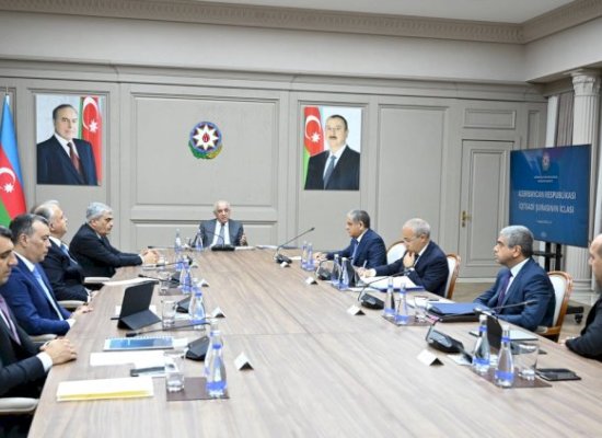Azərbaycanda İqtisadi Şuranın növbəti iclası keçirilib