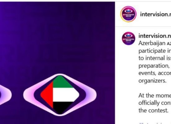 Azerbaijan, UAE withdraw from Intervision 2025 song contest