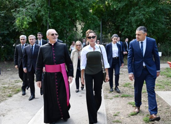 Mehriban Aliyeva pays official visit to Vatican