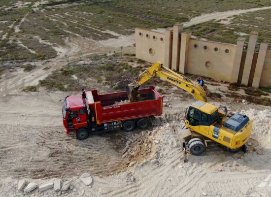 Bakıda iki qəsəbəni Zığ dairəsi–Hava Limanı yoluna birləşdirən yanaşma yolları tikilir