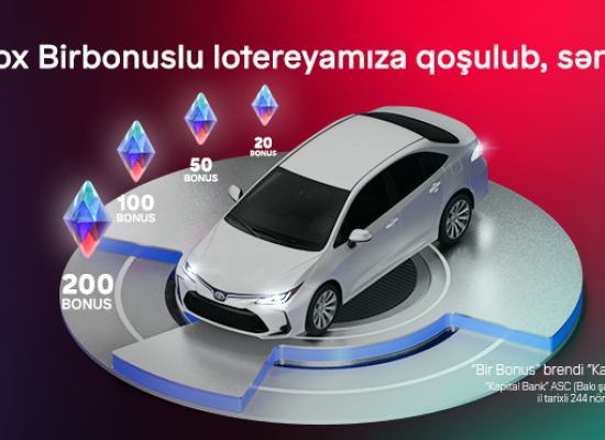 Hurry and join now! 100,000 participants have already got the chance to win a Toyota Corolla and hundreds of bonuses