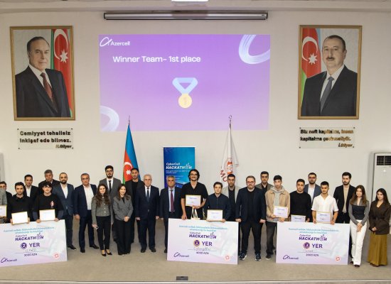 Azercell“CyberCell Hackathon”müsabiqəsininqaliblərinielanetdi Azercell“CyberCell Hackathon”müsabiqəsininqaliblərinielanetdi