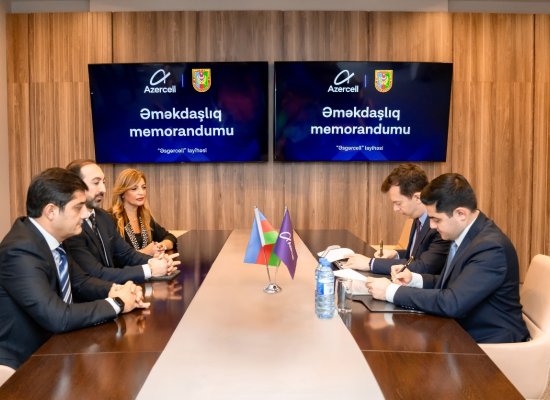 Azercell and the Ministry of Defense sign a Memorandum of Understanding
