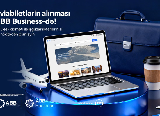 İndi aviabiletlər də ABB Business-də alınır