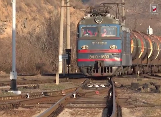 Ermənistana göndərilən Rusiya taxılı Bakıdan yola düşdü
