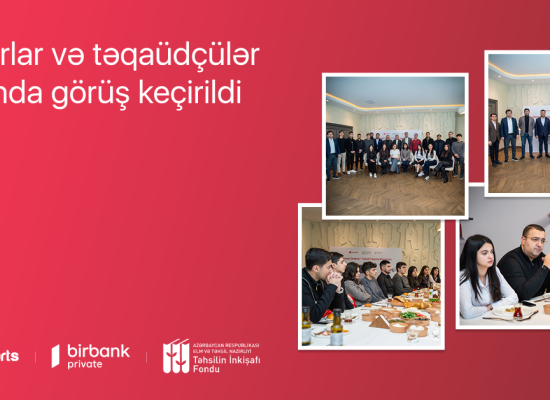 &ldquo;Qırmızı Ürəklər&rdquo; Təhsil Təqaüd Proqramının qalibləri donorlarla görüşüb