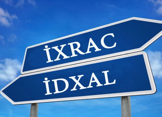 Yanvarda xarici ticarət dövriyyəsi 25% azalıb