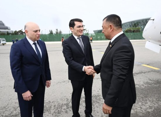 Türkmənistanın Nazirlər Kabineti sədrinin müavini Azərbaycana səfərə gəlib