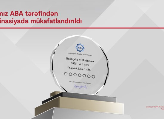 Kapital Bank awarded in 7 nominations