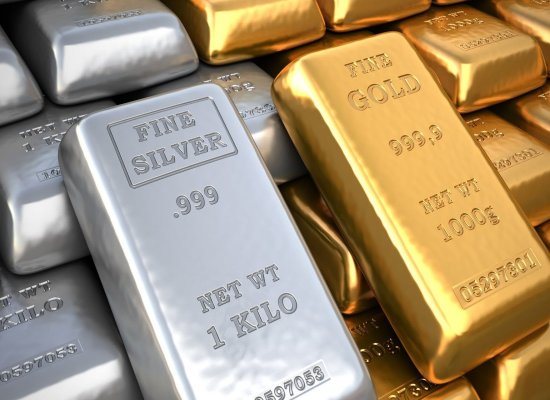 Gold and silver prices fall