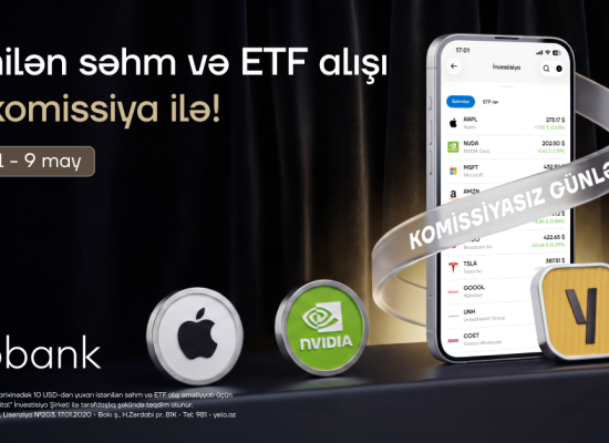 Yelo Invest-də komissiyasız alış günləri yenidən başladı!
