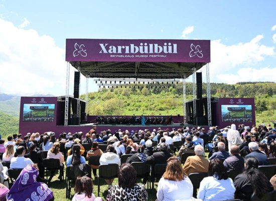 Şuşada &ldquo;Xarıbülbül&rdquo; IX Beynəlxalq Musiqi Festivalı keçirilir