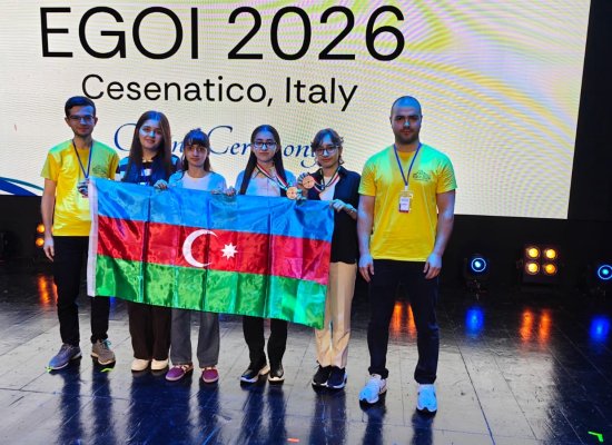 Azərbaycan məktəbliləri EGOI 2026-da iki medal qazanıblar