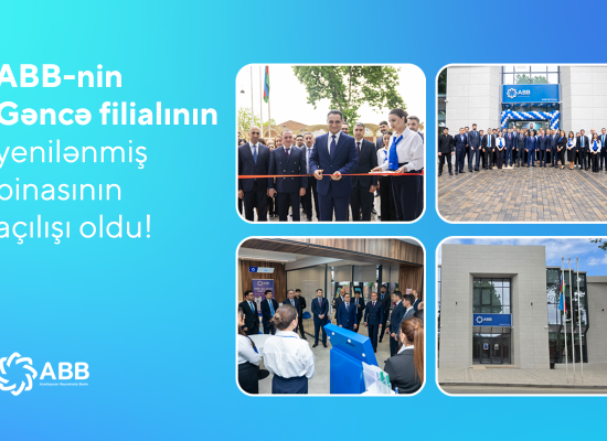 Bank ABB&rsquo;s Ganja branch starts serving customers in its renovated building