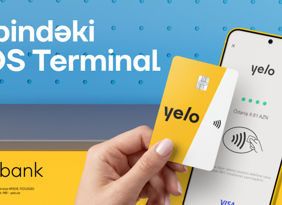 Yelo Mobil POS ilə biznes daha əlçatandır!