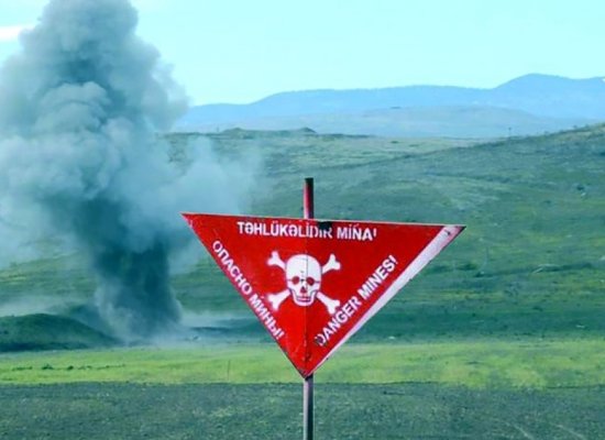 Azerbaijan spends AZN 74.8 million on demining liberated territories last year