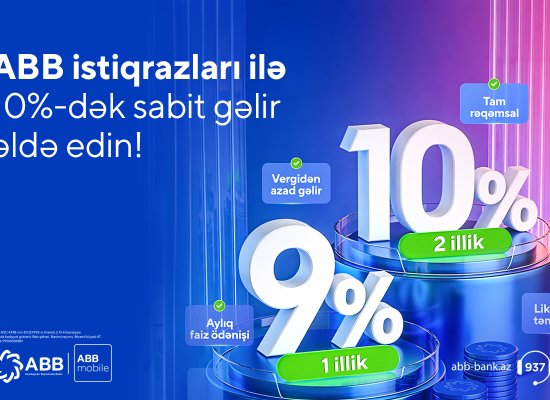 ABB istiqrazlarına yüksək investor marağı davam edir: sifarişlər təklifi 2 dəfə üstələdi