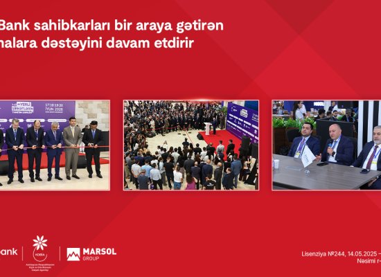 Kapital Bank sahibkarları bir araya gətirən platformalara dəstəyini davam etdirir