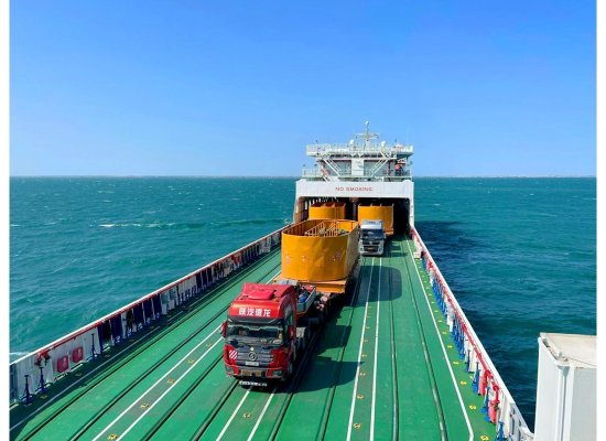Undersea cable delivered to Baku for Trans-Caspian fiber project