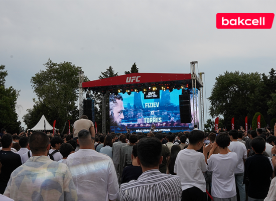 Bakcell ilə Bakıda unudulmaz UFC həyəcanı yaşandı