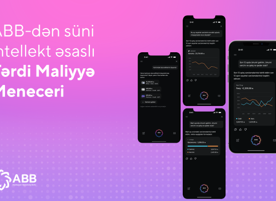 ABB-dən süni intellekt əsaslı Fərdi Maliyyə Meneceri!