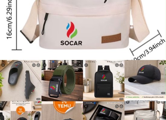 На Temu появились товары с логотипом SOCAR