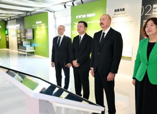 President Ilham Aliyev inaugurates 100 MW Gobustan Solar Power Plant