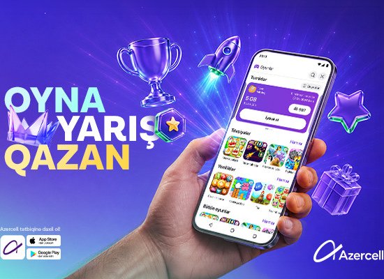 Azercell yeni &ldquo;Oyun Portalı&rdquo;nı istifadəyə verir