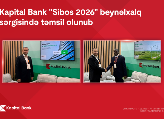 Kapital Bank nümayəndələri &ldquo;Sibos2026&rdquo;çərçivəsində 30-dan çox işgüzar görüş keçirib