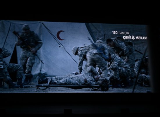 &ldquo;44&rdquo; bədii filmi təqdim olunub: çəkilişlərə 2500 hərbçi cəlb edilib