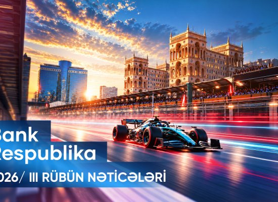 Bank Respublika 2026-cı ilinüçüncü rübü üzrə maliyyə göstəricilərini açıqlayıb